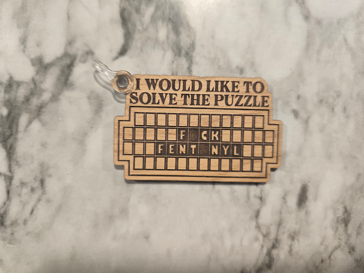 F*ck Fentanyl keychain