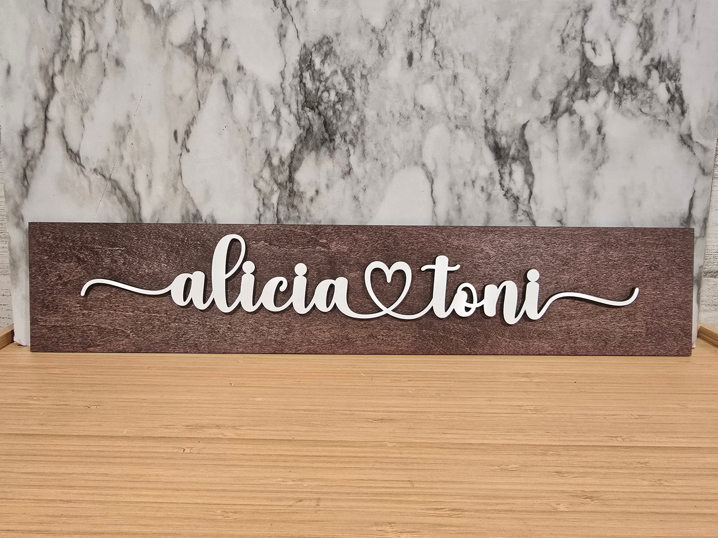Personalized Love Sign