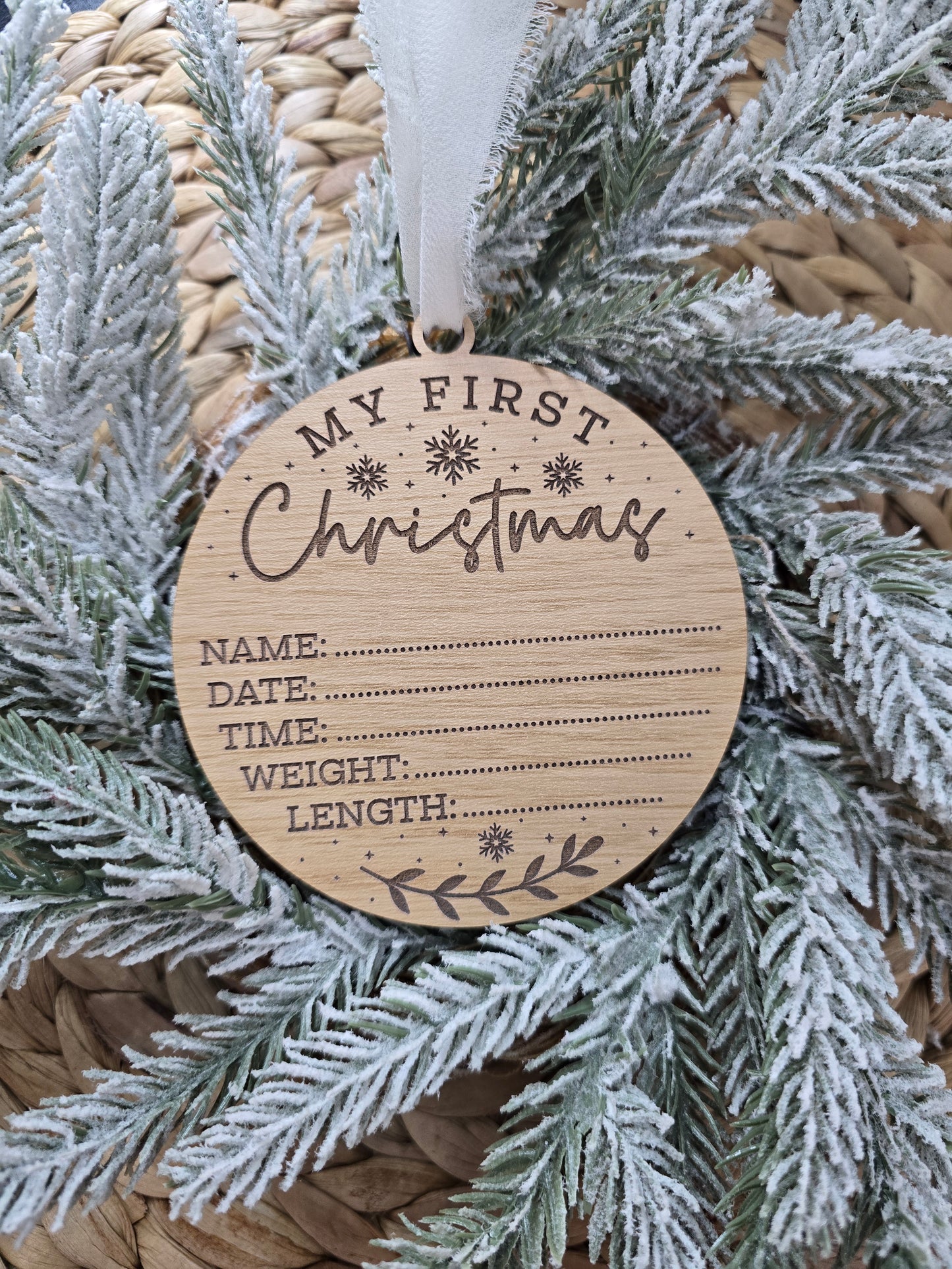 My First Christmas Ornament