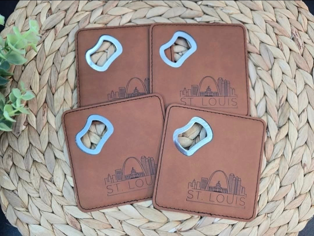 Custom Bottle Opener Coaster Bulk Order – Weddings, Events, Corporate Gifts