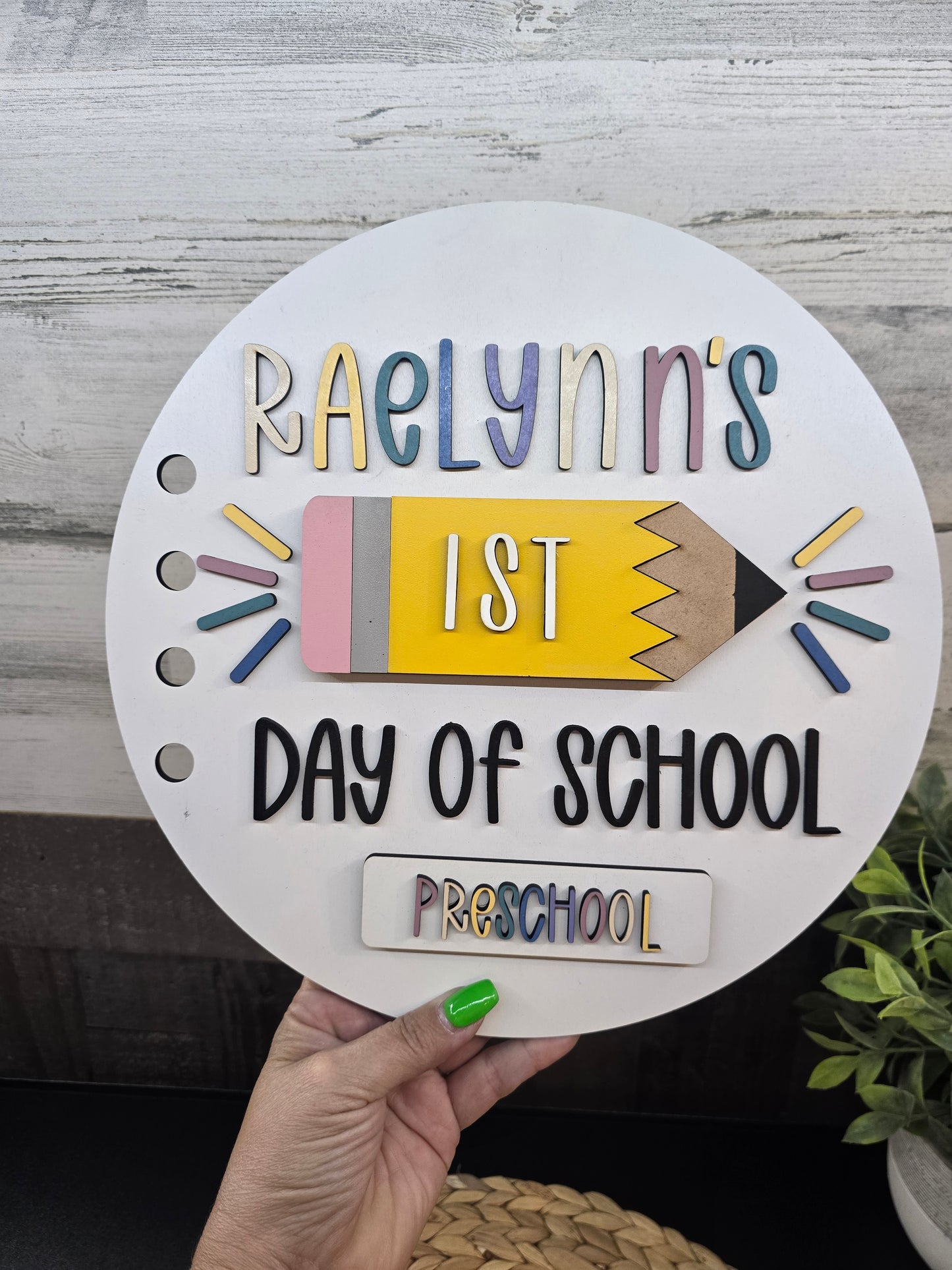 Back to School Interchangeable Sign