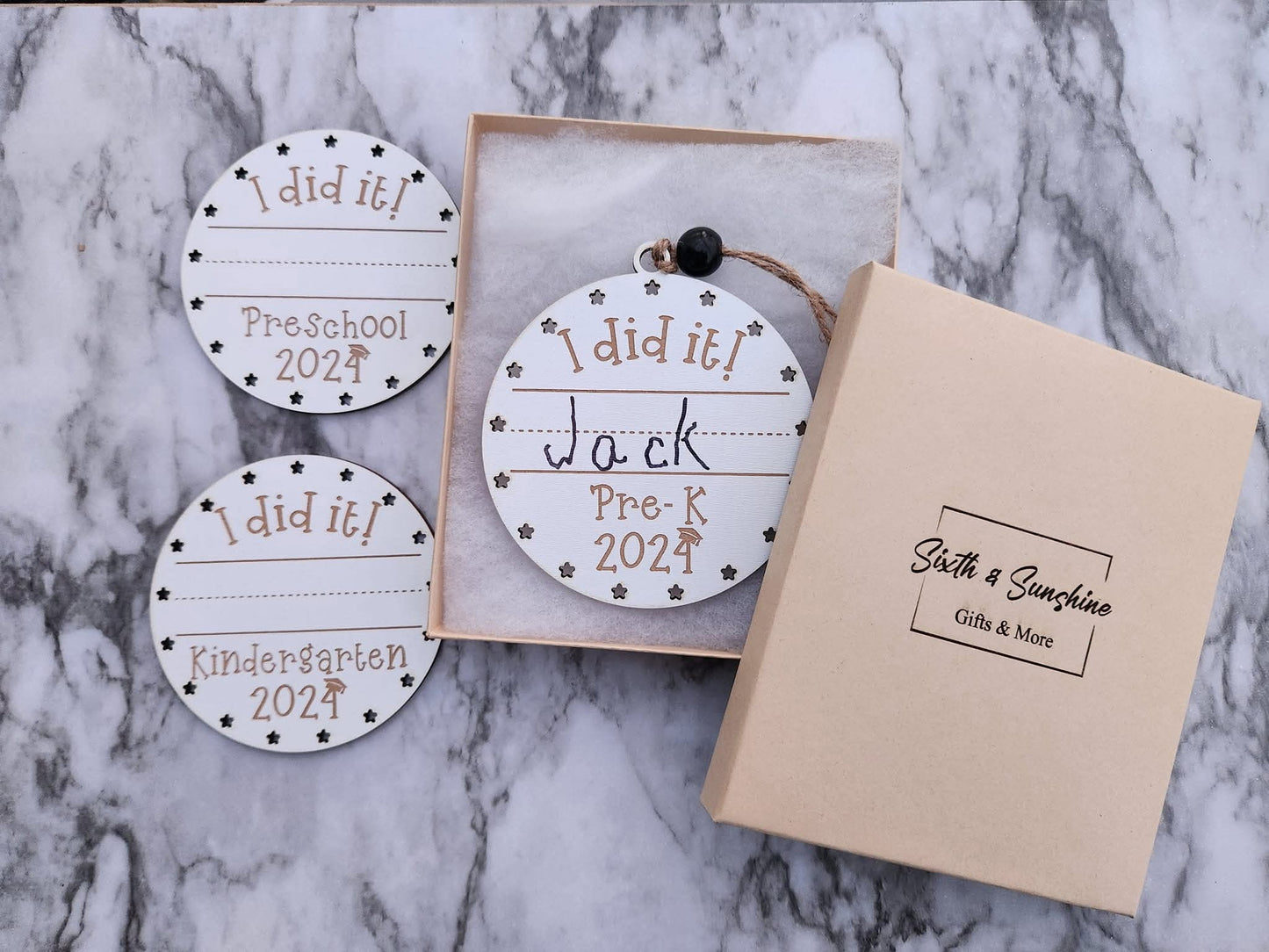 “I Did It!” Graduation Keepsake - Ornament or Magnet