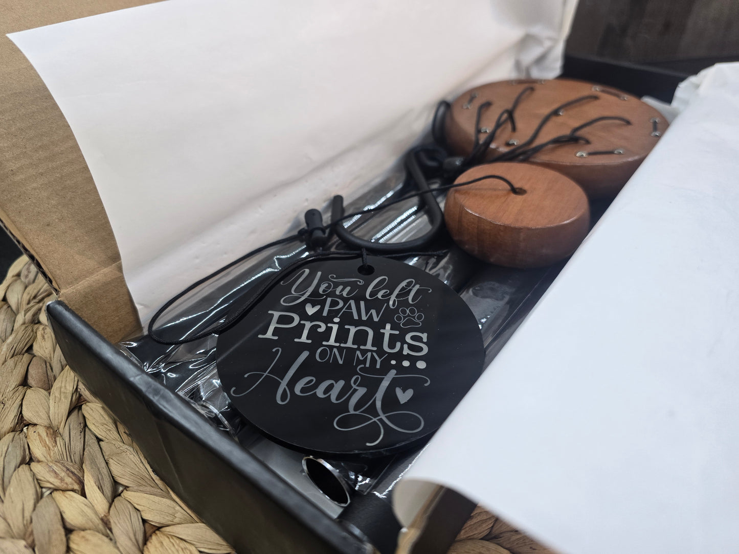 Pet Photo Memorial Windchime - Custom Pet Loss Gift, Dog or Cat Remembrance Keepsake