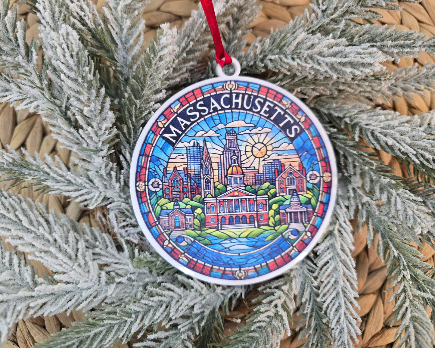 State Ornaments - UV printed