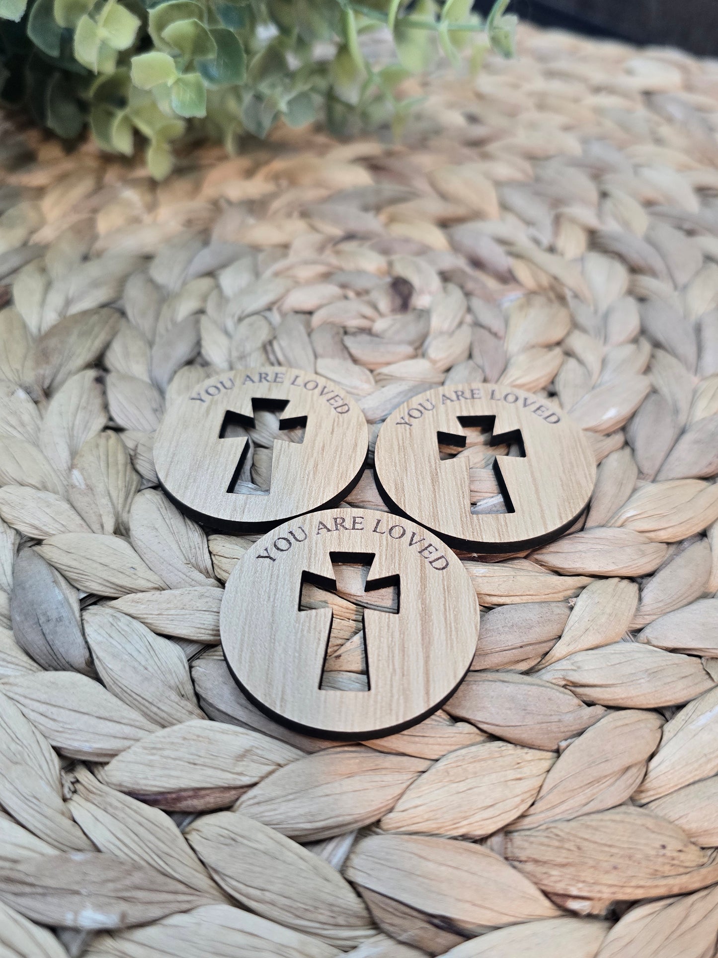 You Are Loved Pocket Token – Encouragement Gift, Meaningful Keepsake, Everyday Reminder