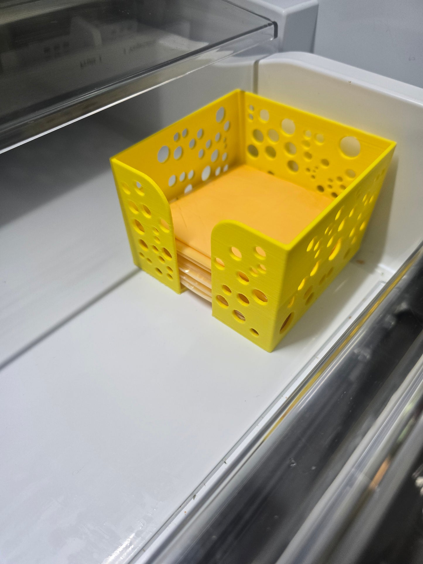 3D Printed Cheese Slice Holder Organizer