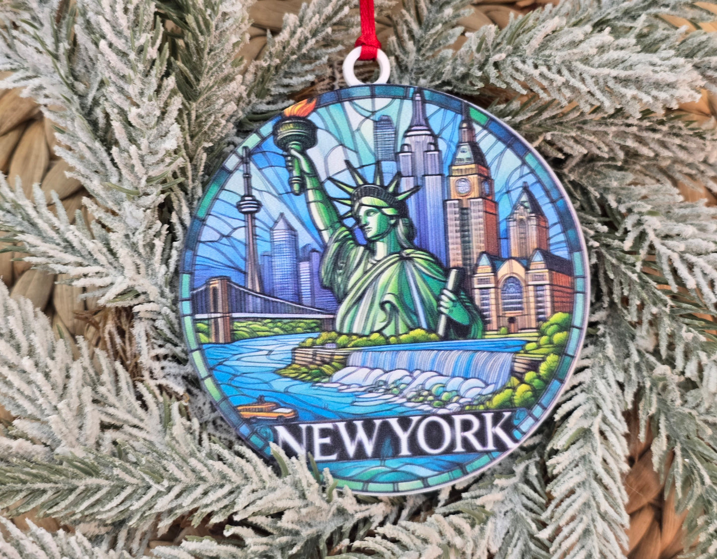 State Ornaments - UV printed