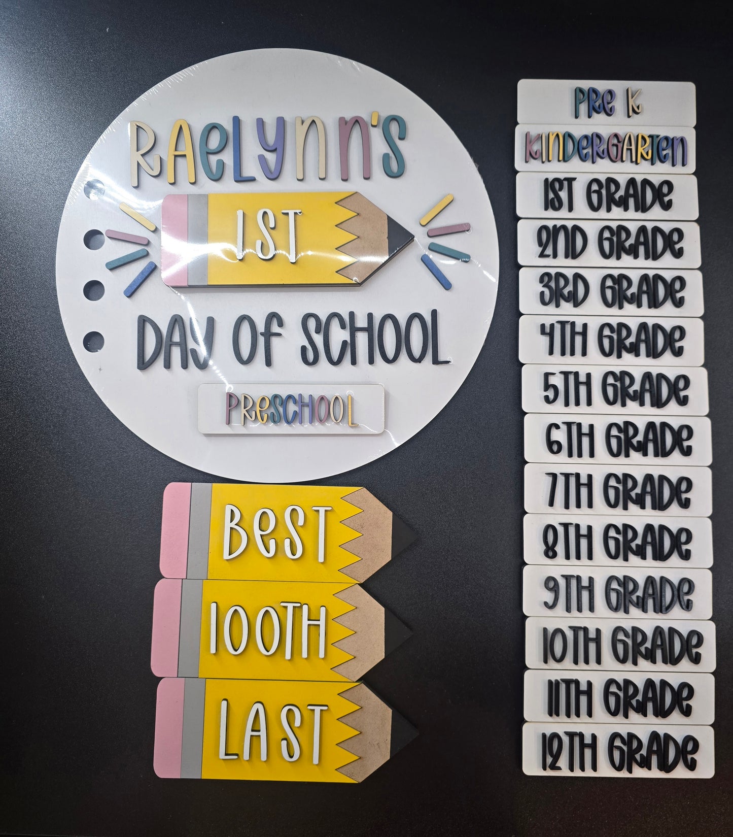 Back to School Interchangeable Sign
