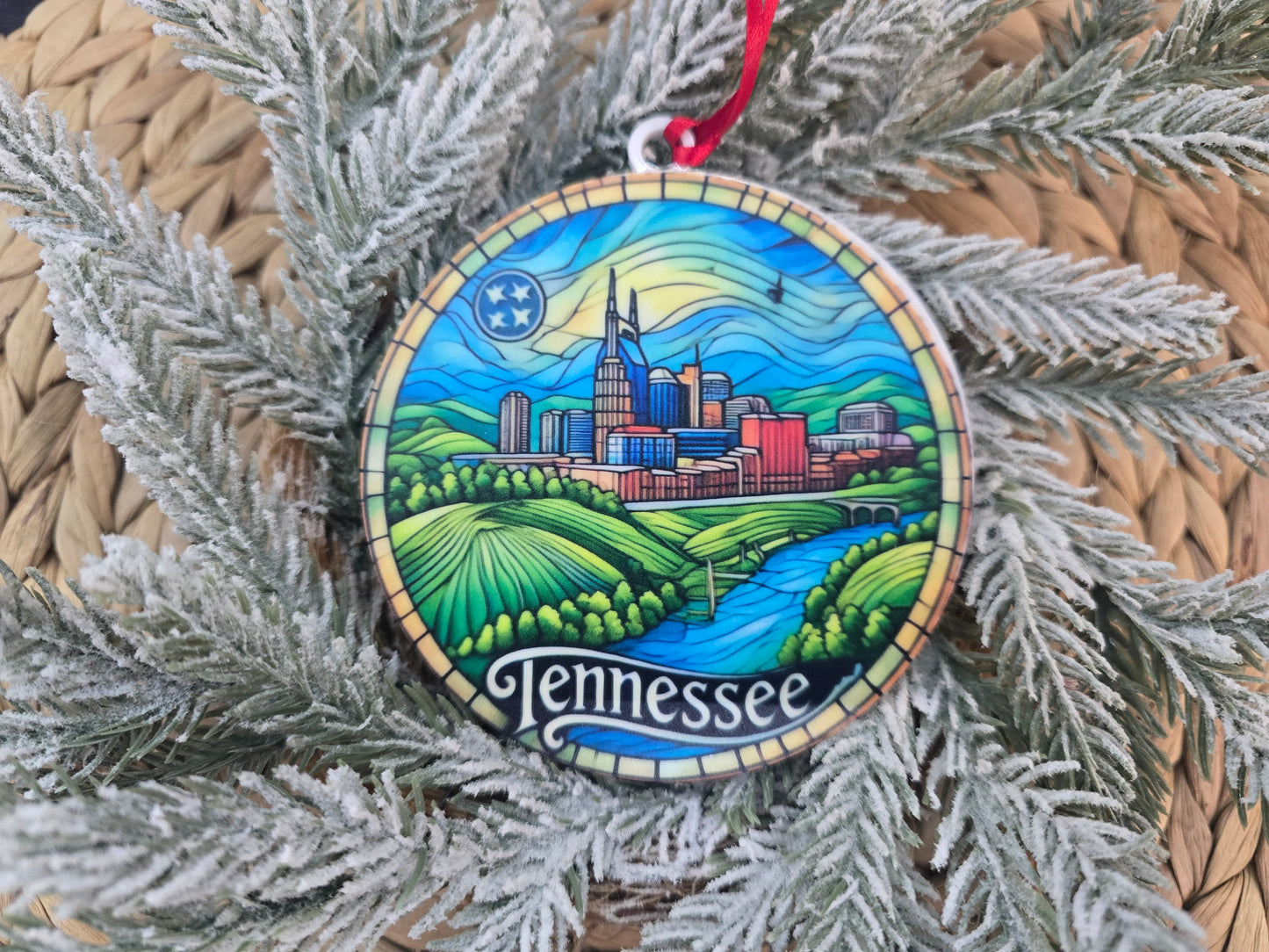 State Ornaments - UV printed