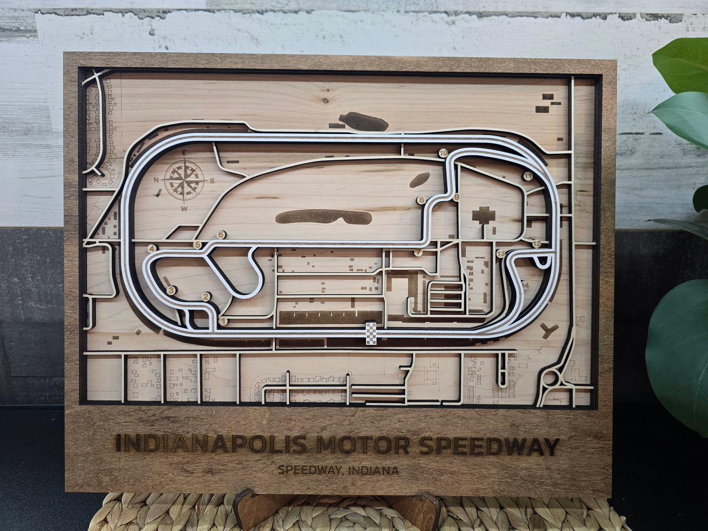Indianapolis Speedway wooden sign