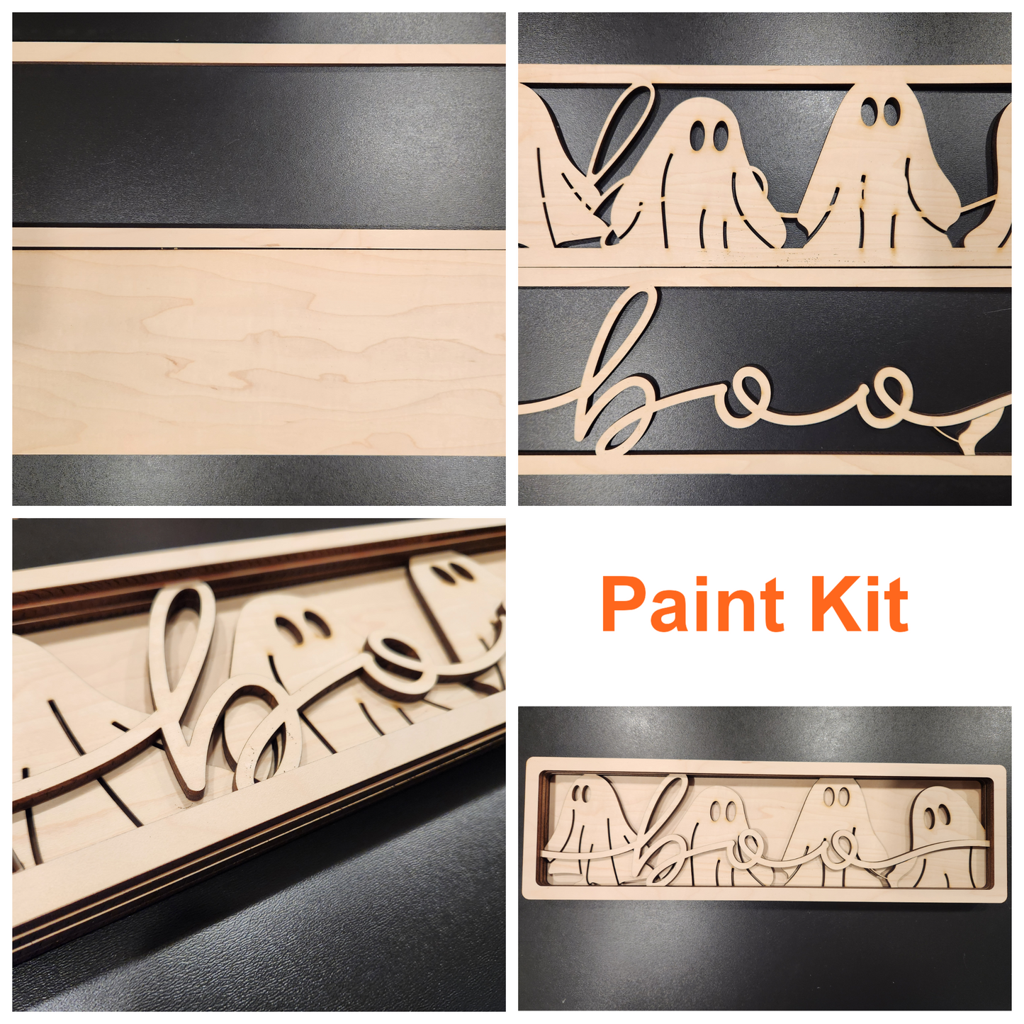 BOO Paint kit - raw wood