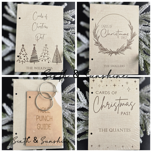 Personalized Christmas Card Holders
