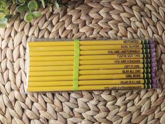 Girl Boss Pencil Set