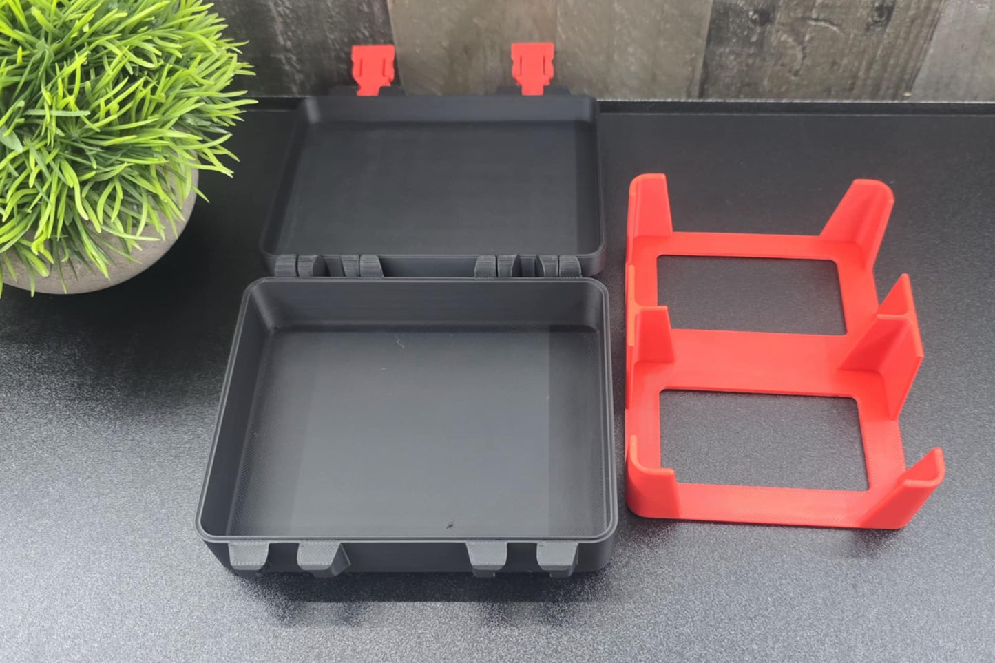 UNO No Mercy Deck Case Card Holder - With Snap Lock and Tray