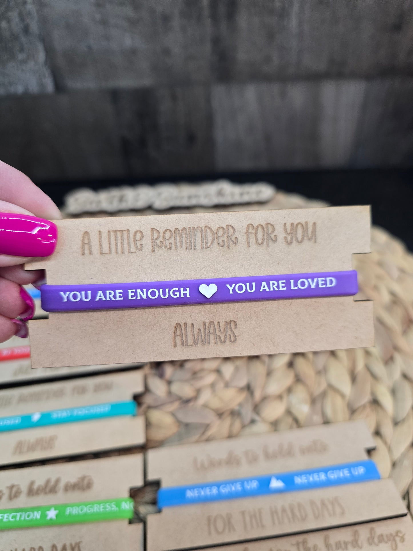 Affirmation Silicone Bracelets – Pick Any 3 | Motivational Wristbands Bundle