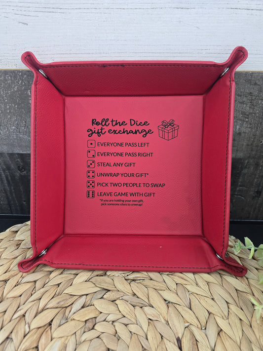 Roll the Dice Gift Exchange Tray