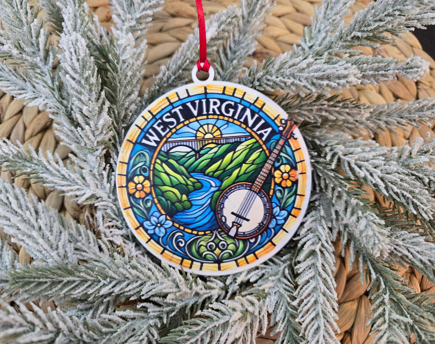 State Ornaments - UV printed
