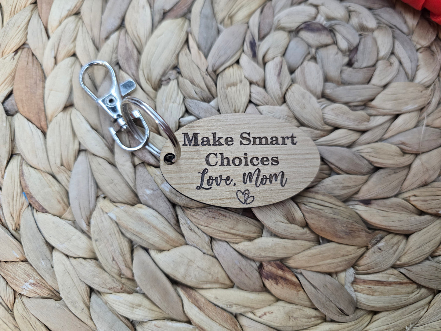 Make Smart Choices Keychain – Motivational Keychain for Kids, Teens & Everyday Encouragement
