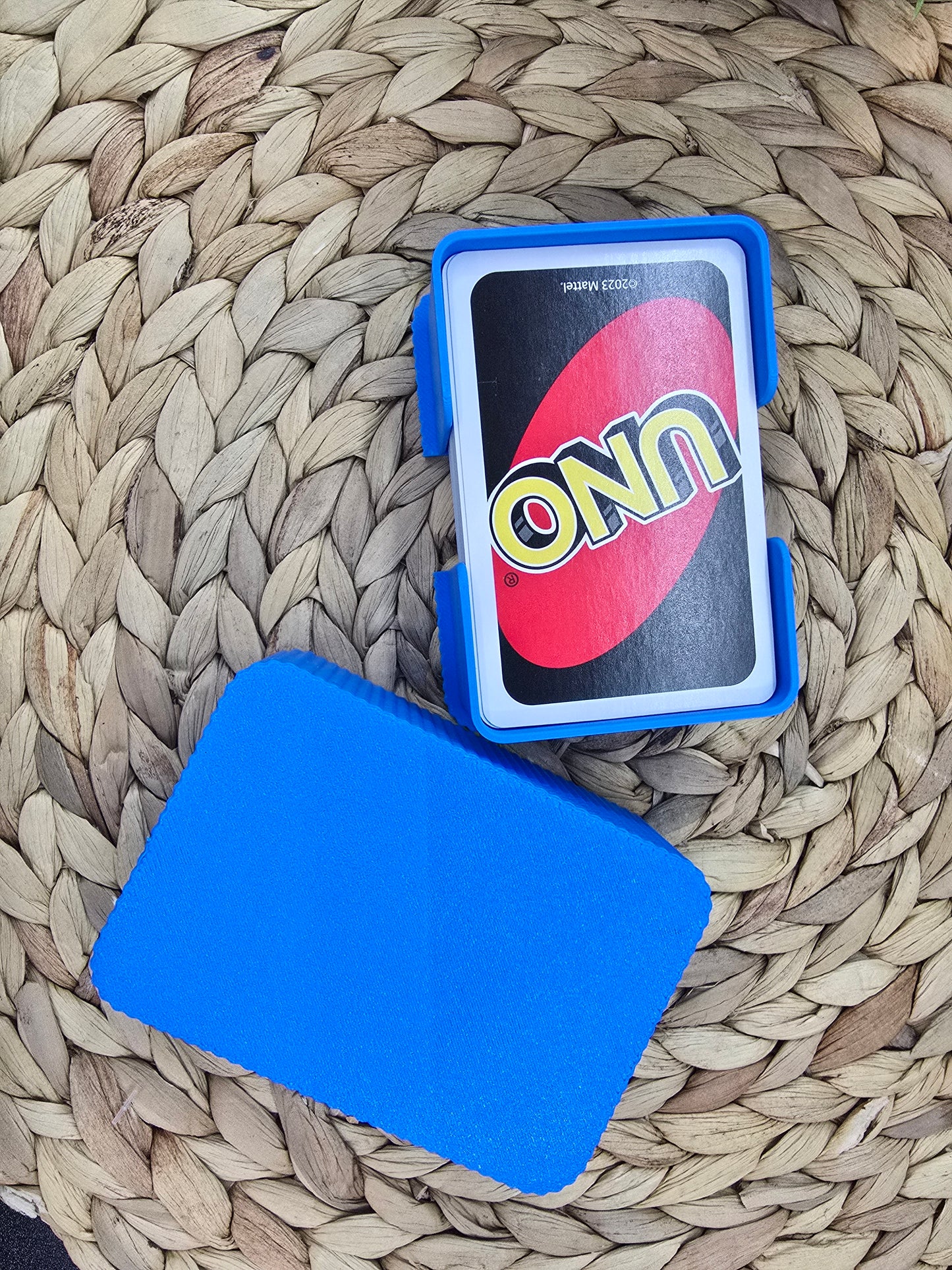 Playing card storage box