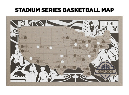 Sports Stadium Travel Maps