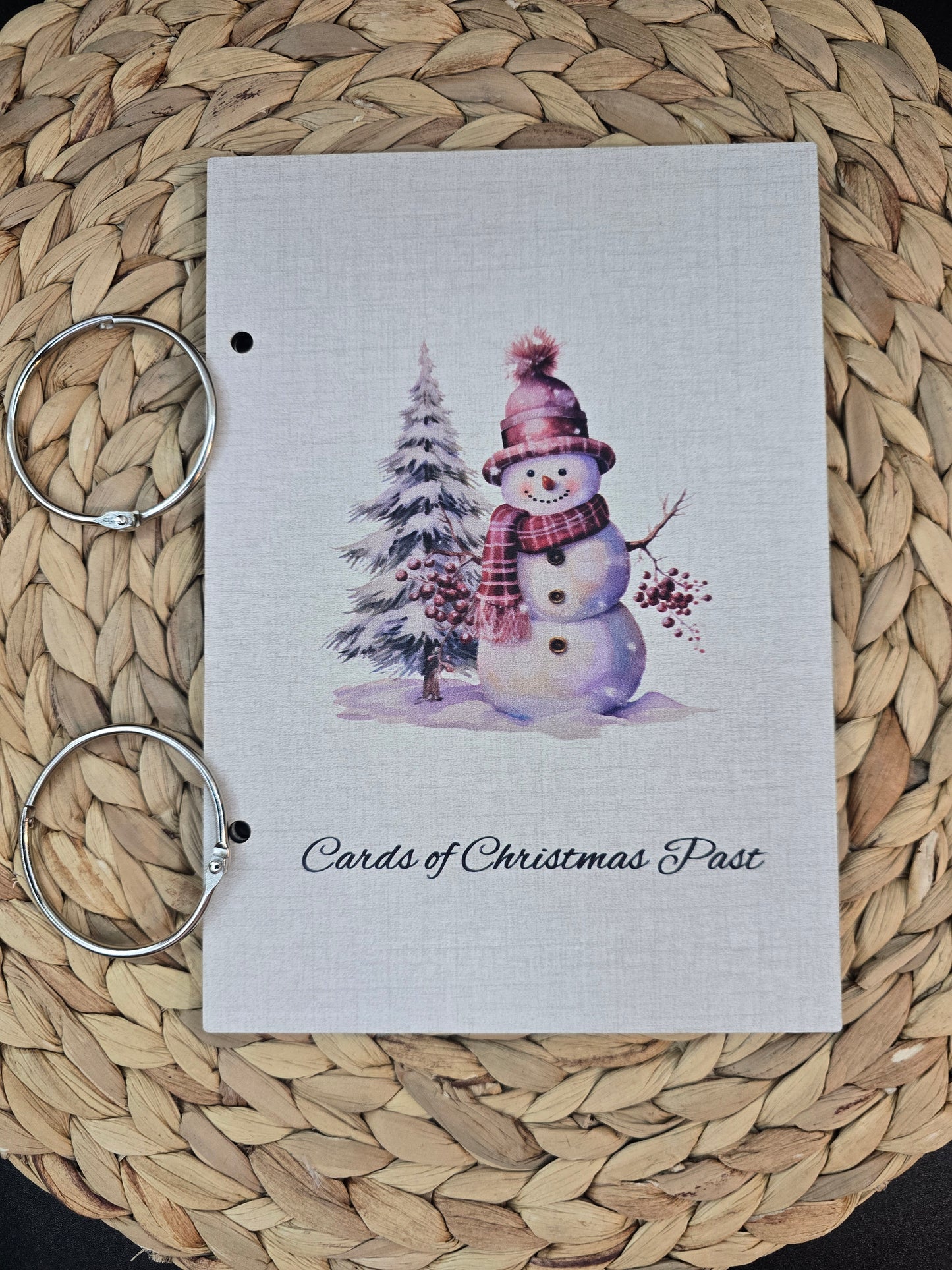 Personalized Christmas Card Holders