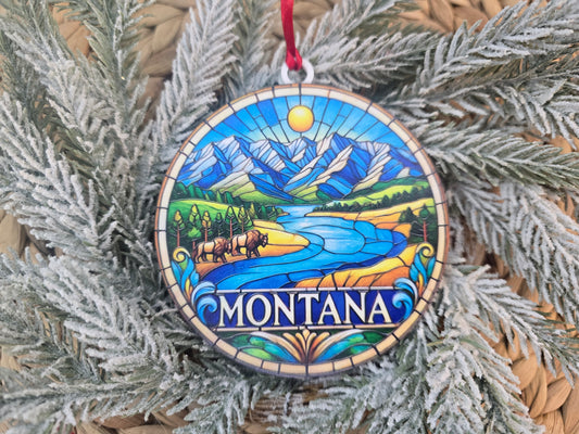State Ornaments - UV printed