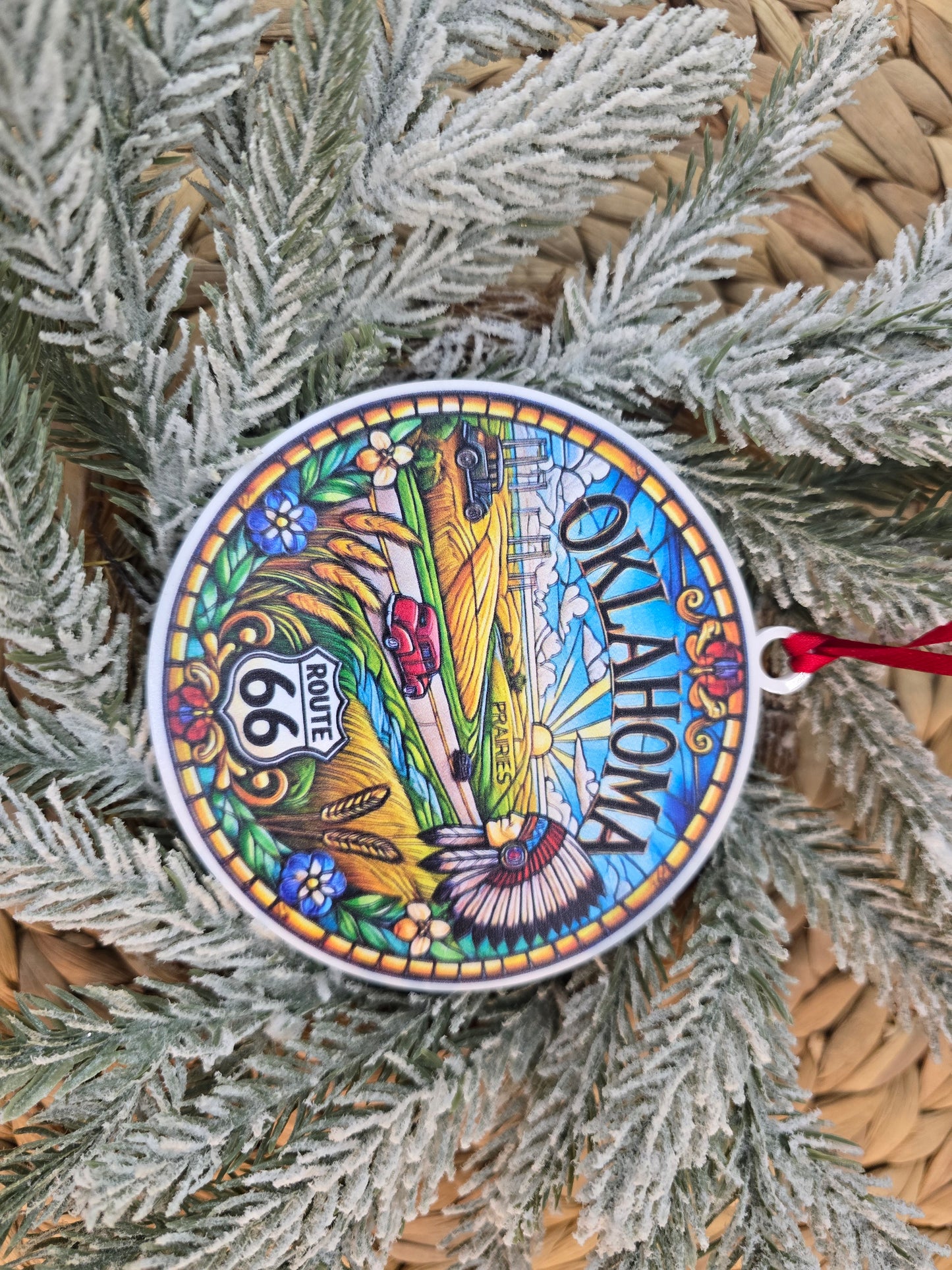 State Ornaments - UV printed