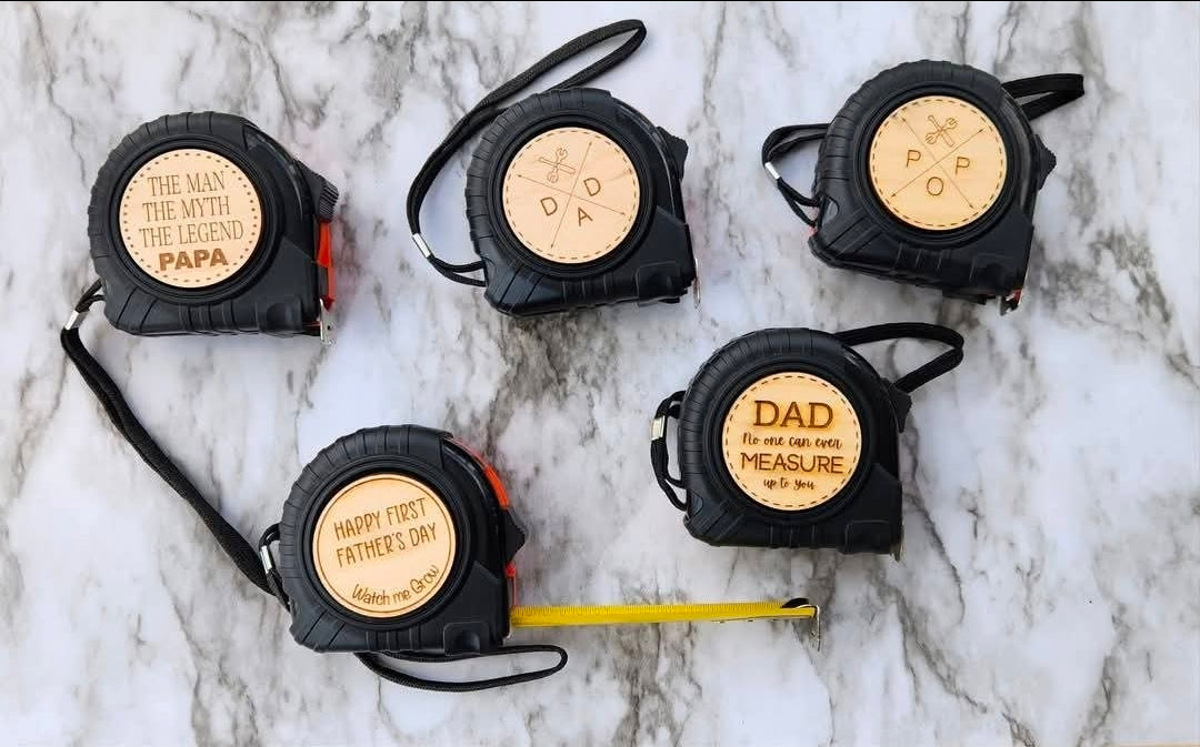 Engraved Tape Measure - Father's Day Gift for Dad, Papa, Pop