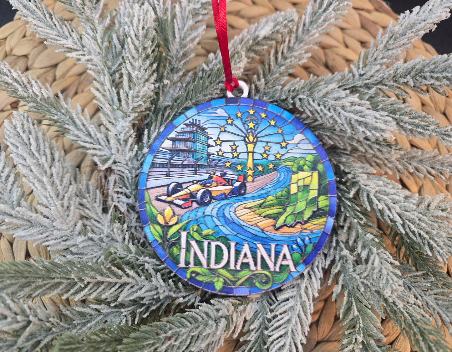 State Ornaments - UV printed