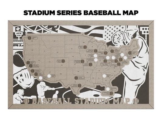 Sports Stadium Travel Maps