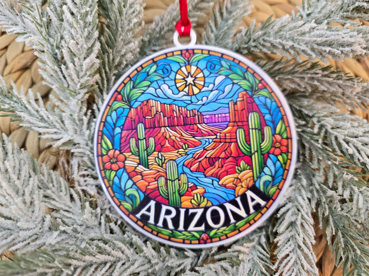 State Ornaments - UV printed