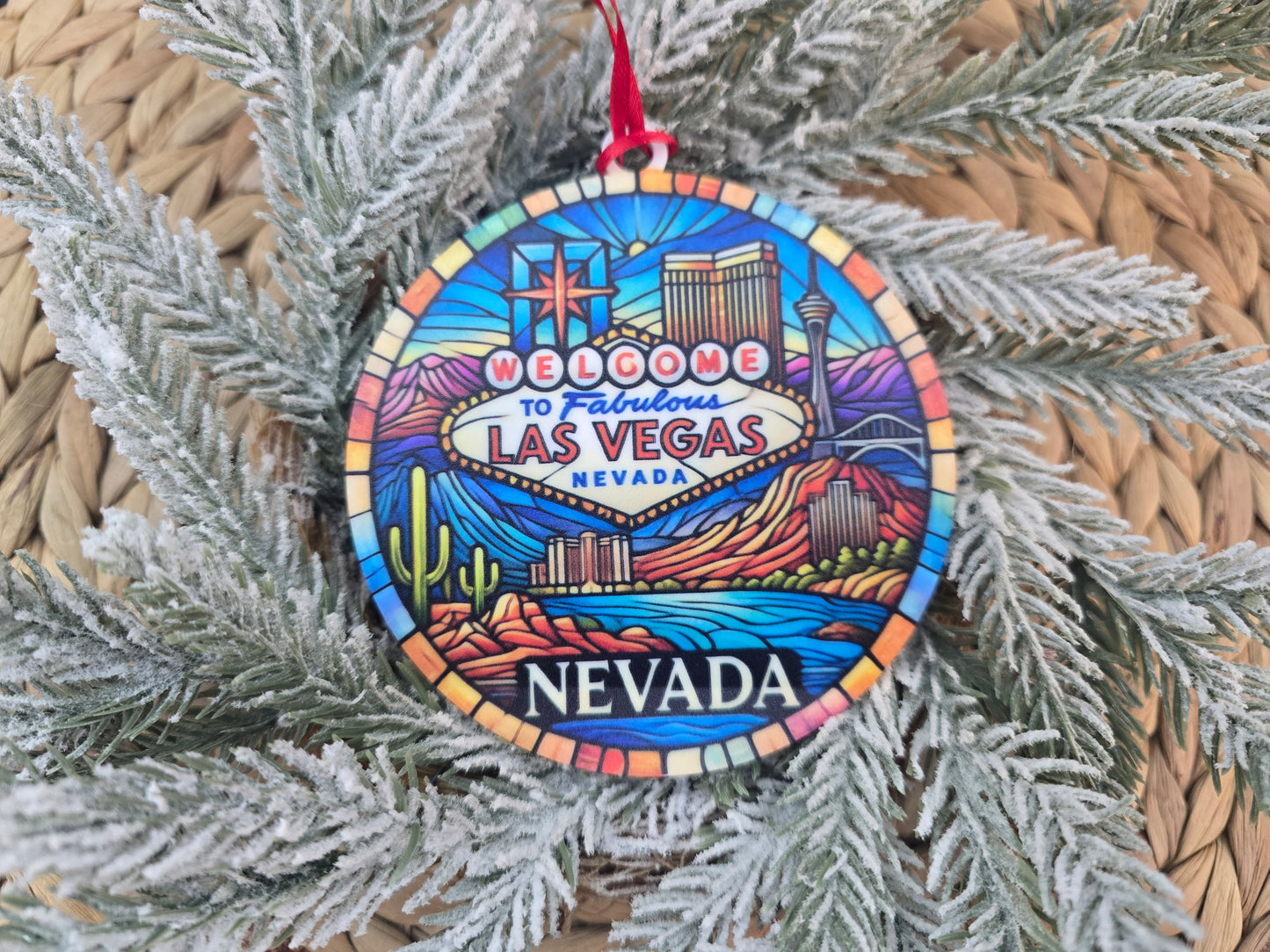 State Ornaments - UV printed