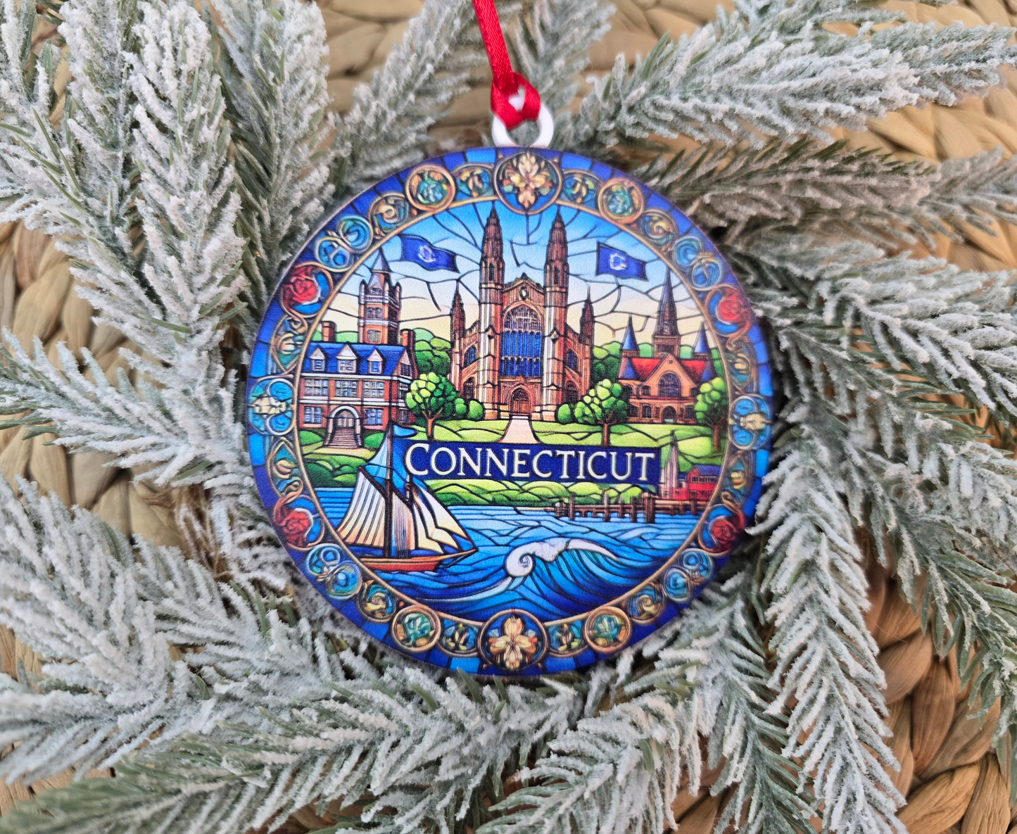 State Ornaments - UV printed