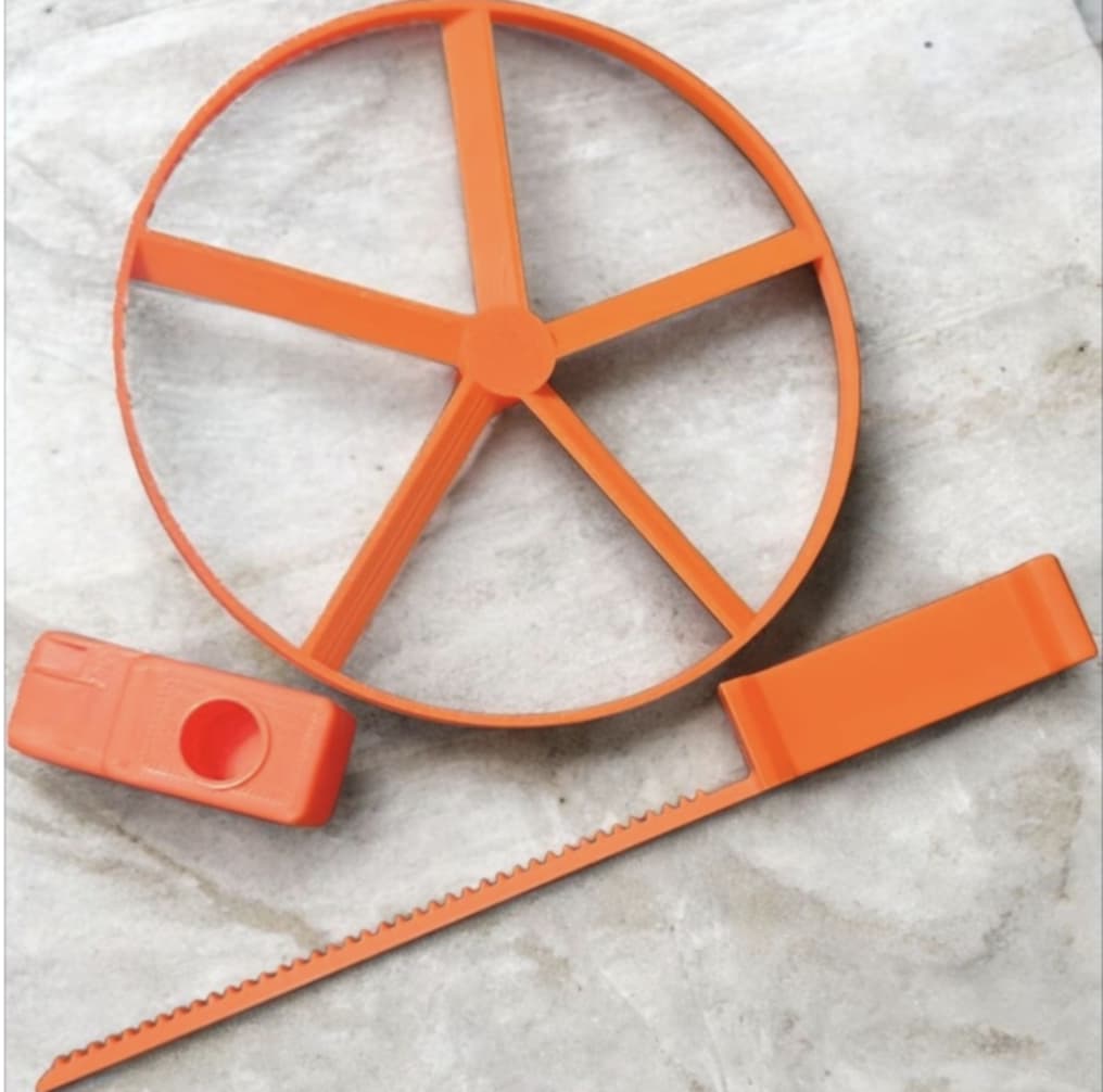 Helicopter flyer 3D printed