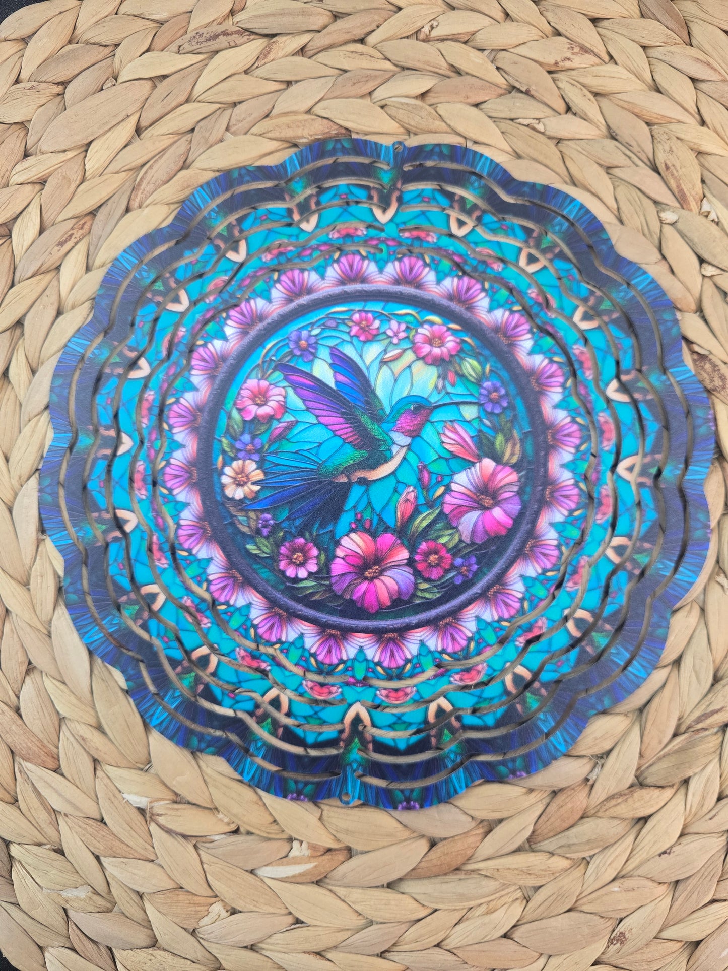 Wind spinner- UV printed - 8"