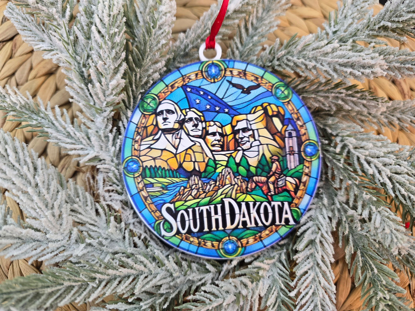 State Ornaments - UV printed