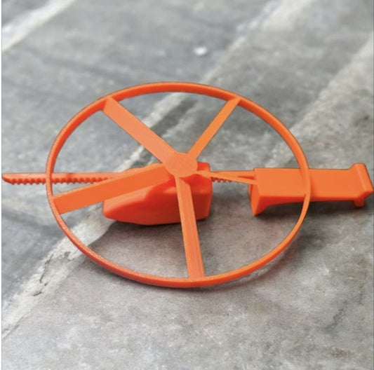 Helicopter flyer 3D printed