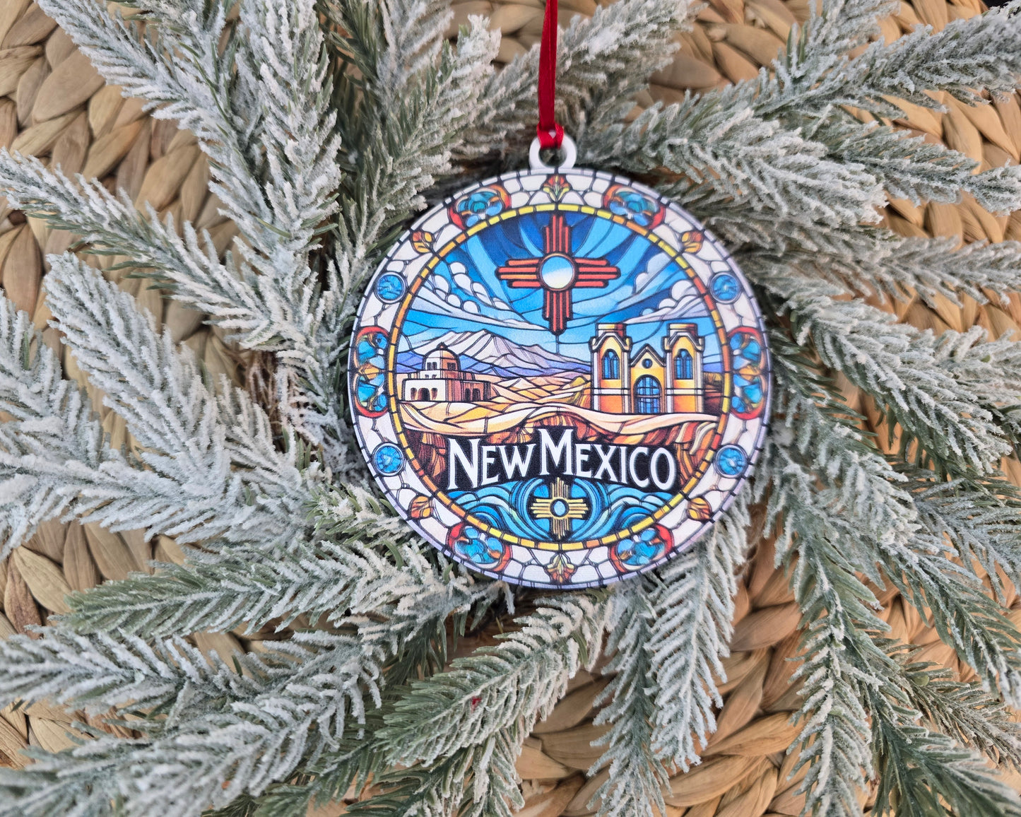 State Ornaments - UV printed