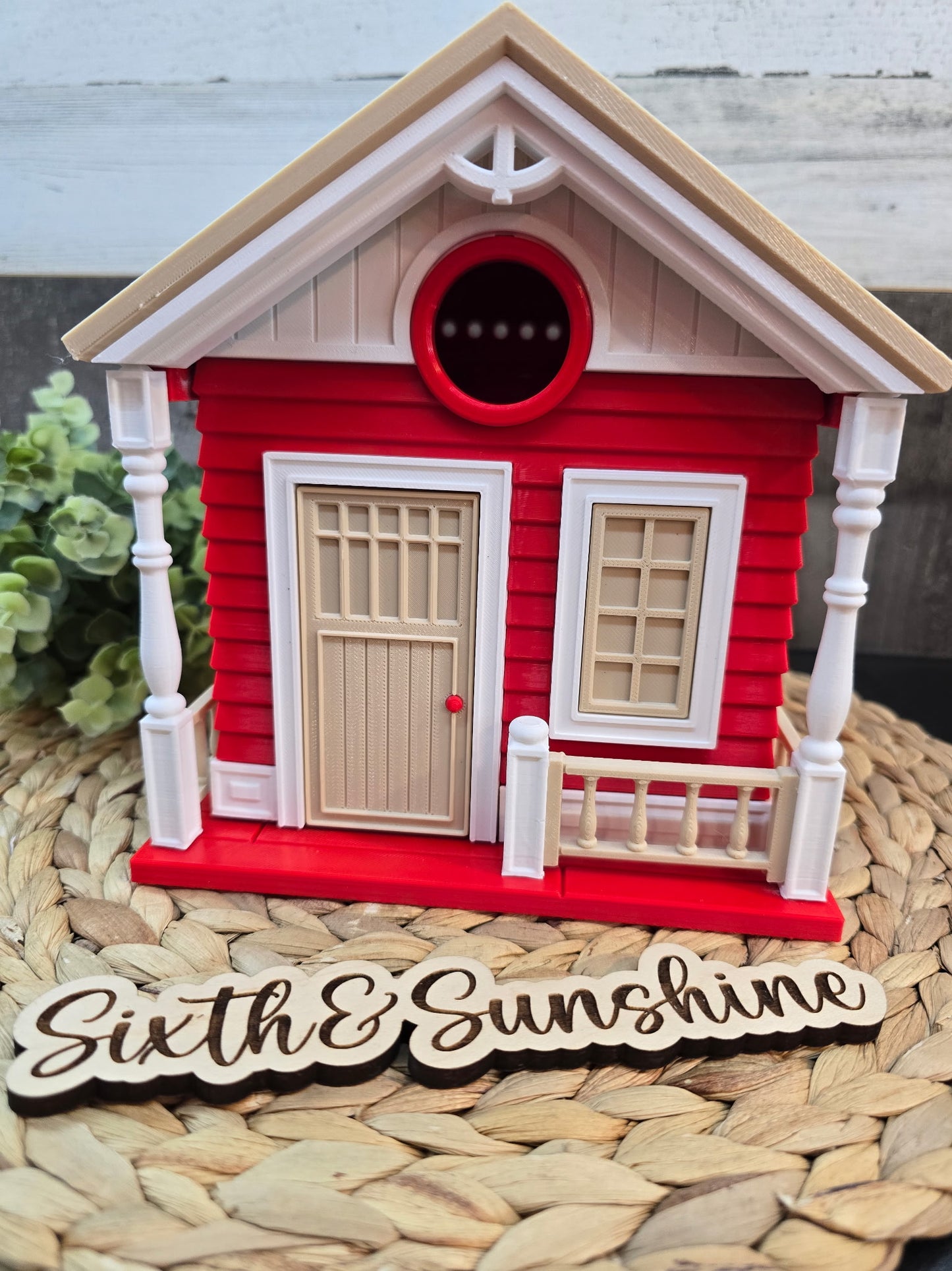 3D Printed Cottage Birdhouse