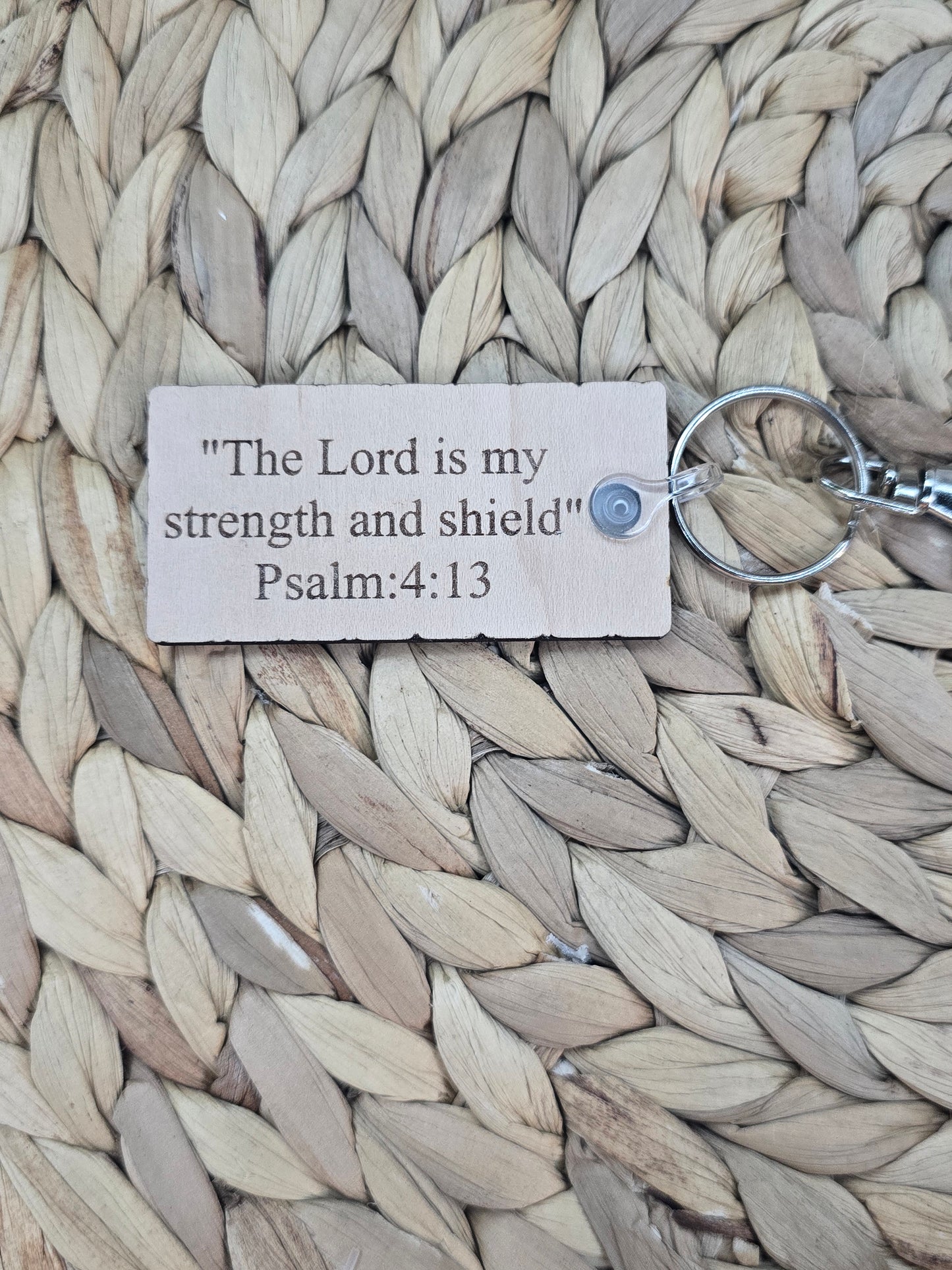 Personalized Baptism Keychain - Christian Gift
