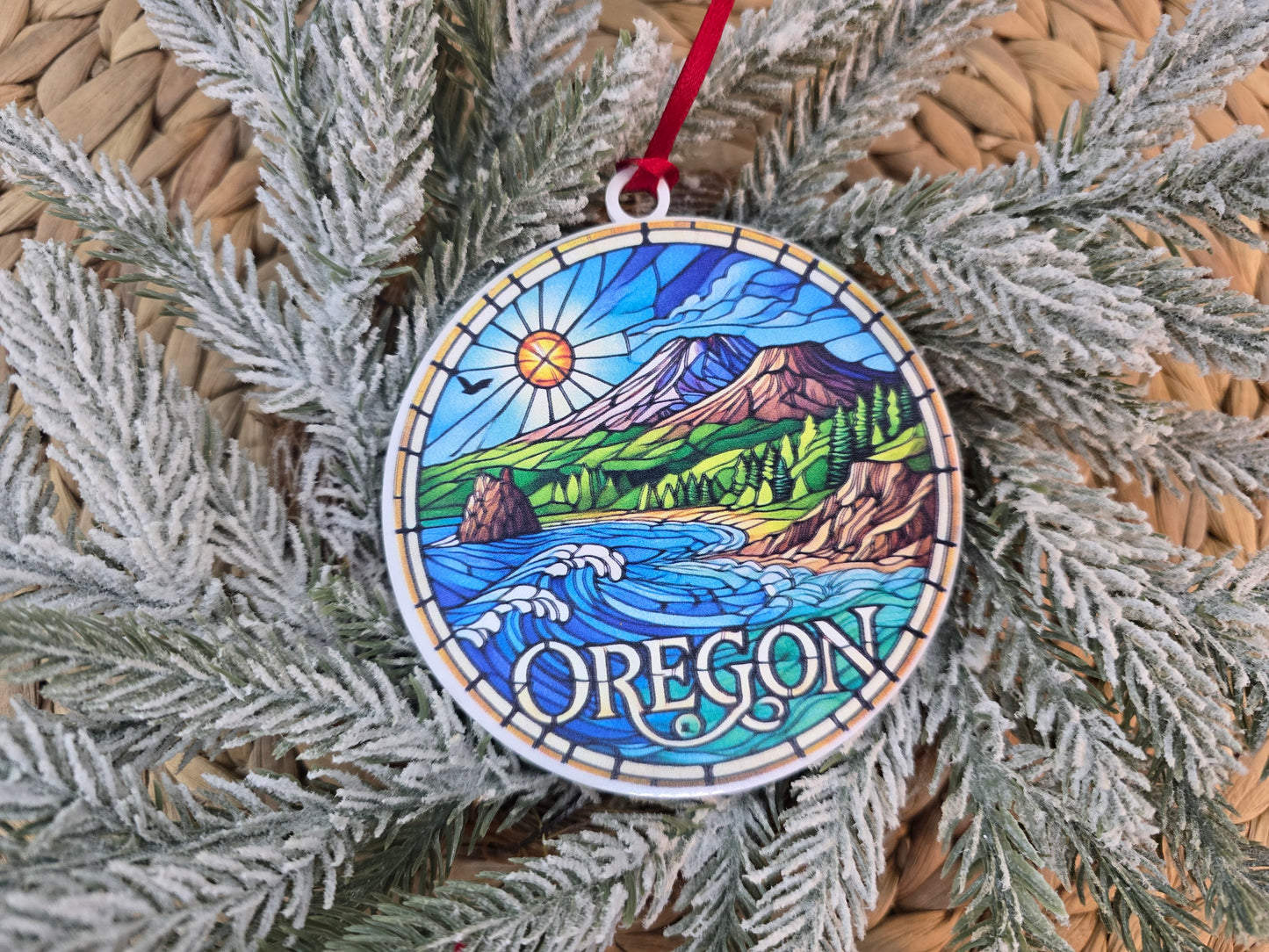 State Ornaments - UV printed