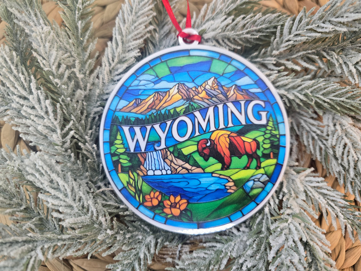 State Ornaments - UV printed