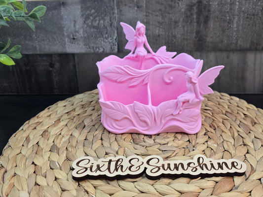 Fairy Makeup Brush Holder – 3D Printed Vanity Organizer