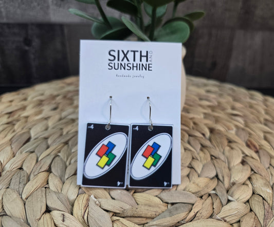 Uno Earrings - Bold Statement Earrings