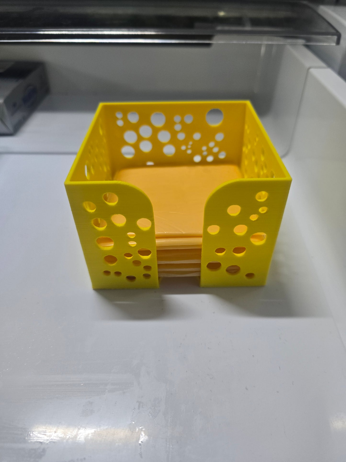 3D Printed Cheese Slice Holder Organizer