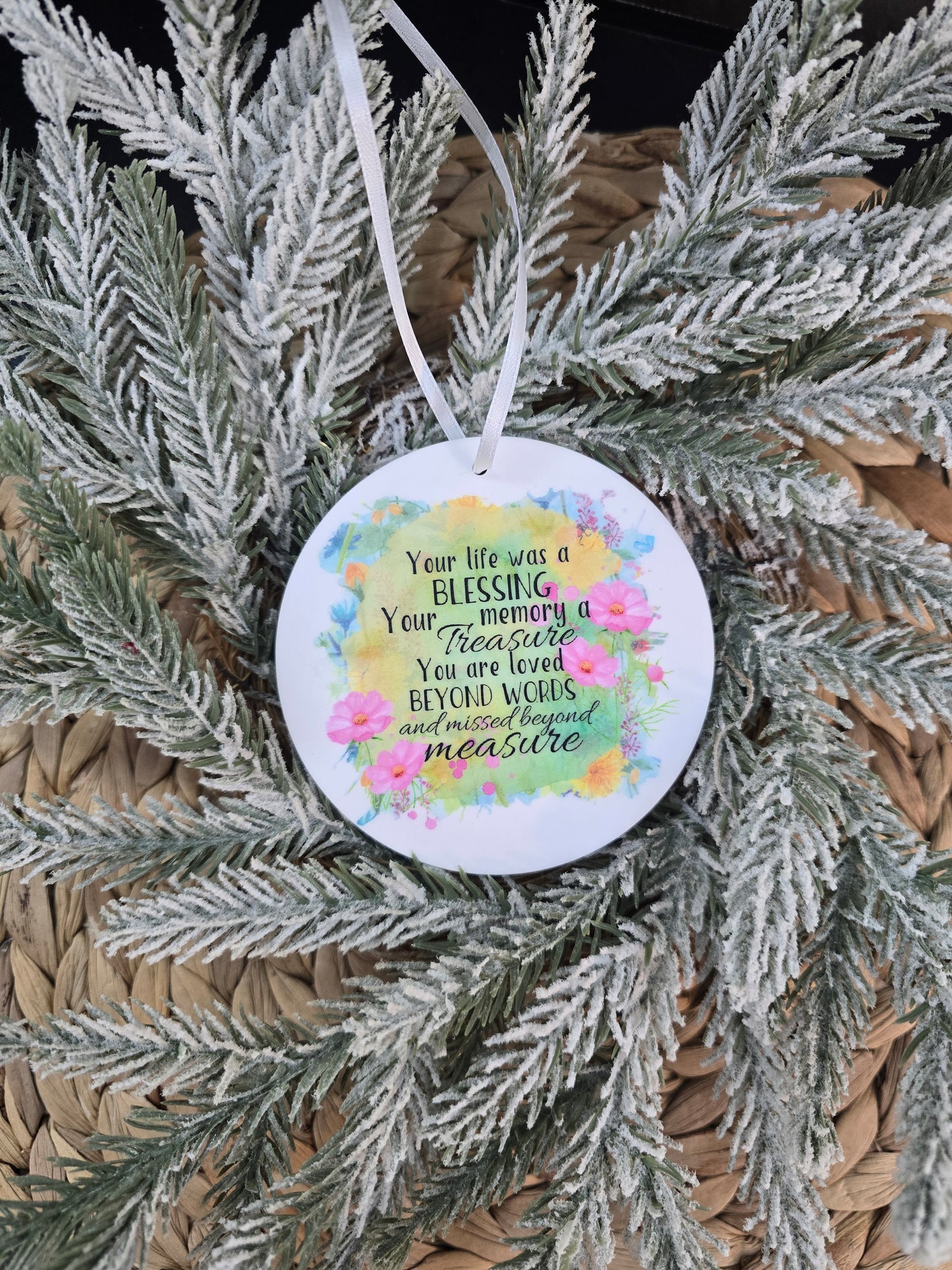 Memorial Ornament & Car Charm
