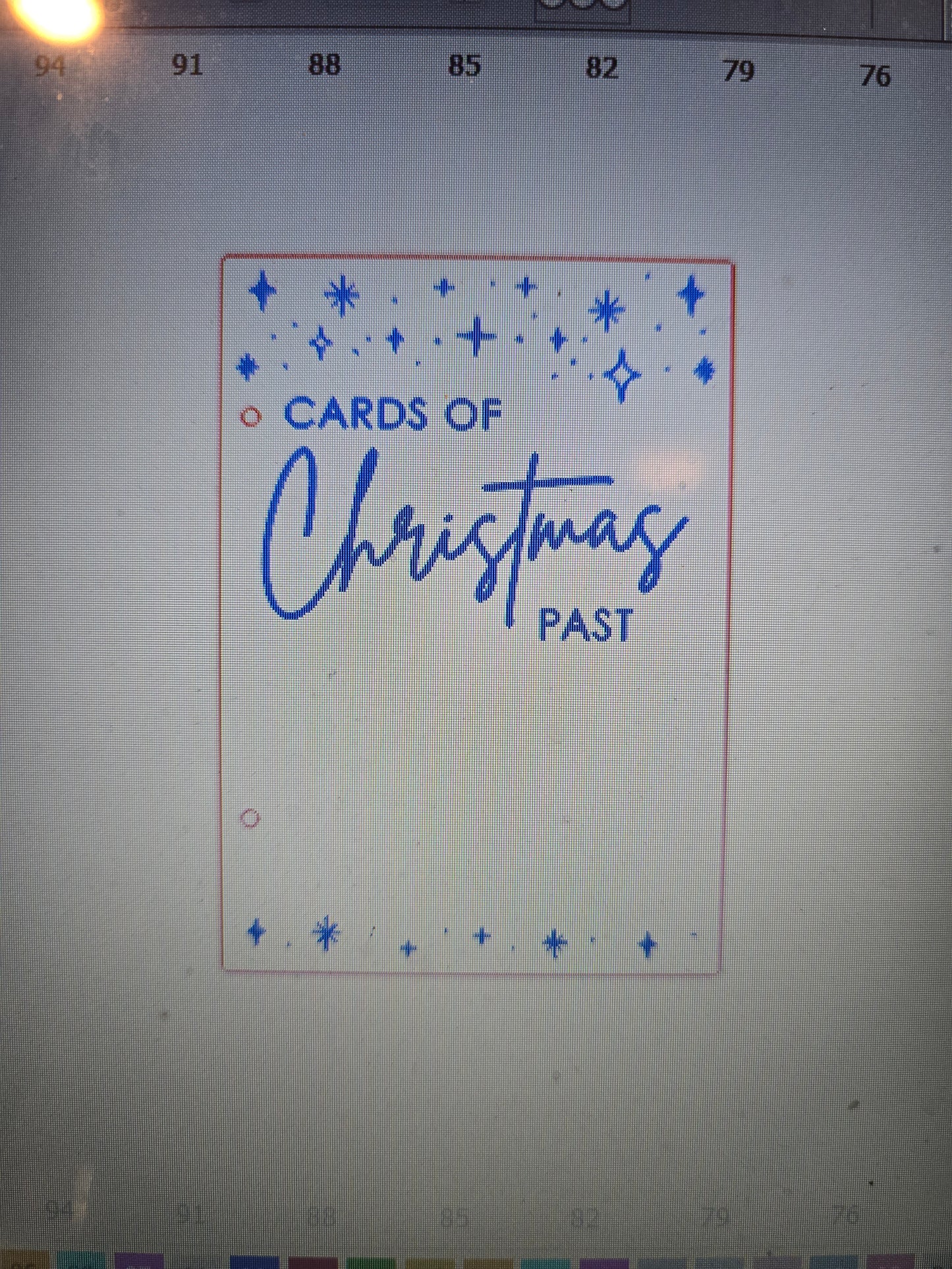 Personalized Christmas Card Holders
