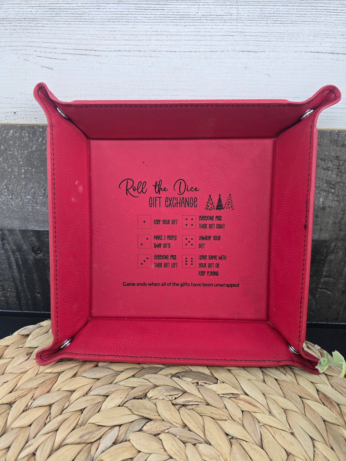 Roll the Dice Gift Exchange Tray