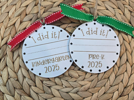 Handwritten Keepsake Ornament or Magnet - Child's Handwriting Gift
