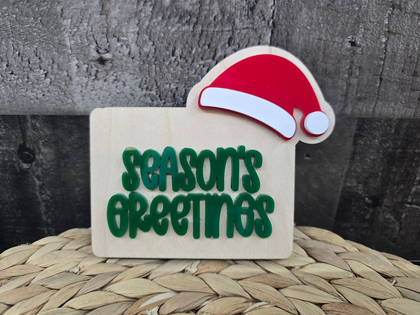 Season’s Greetings Gift Card Holder – Christmas Stocking Stuffer & Teacher Gift